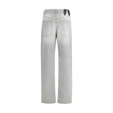 Darkpark Gray Cotton Relaxed Fit Jeans